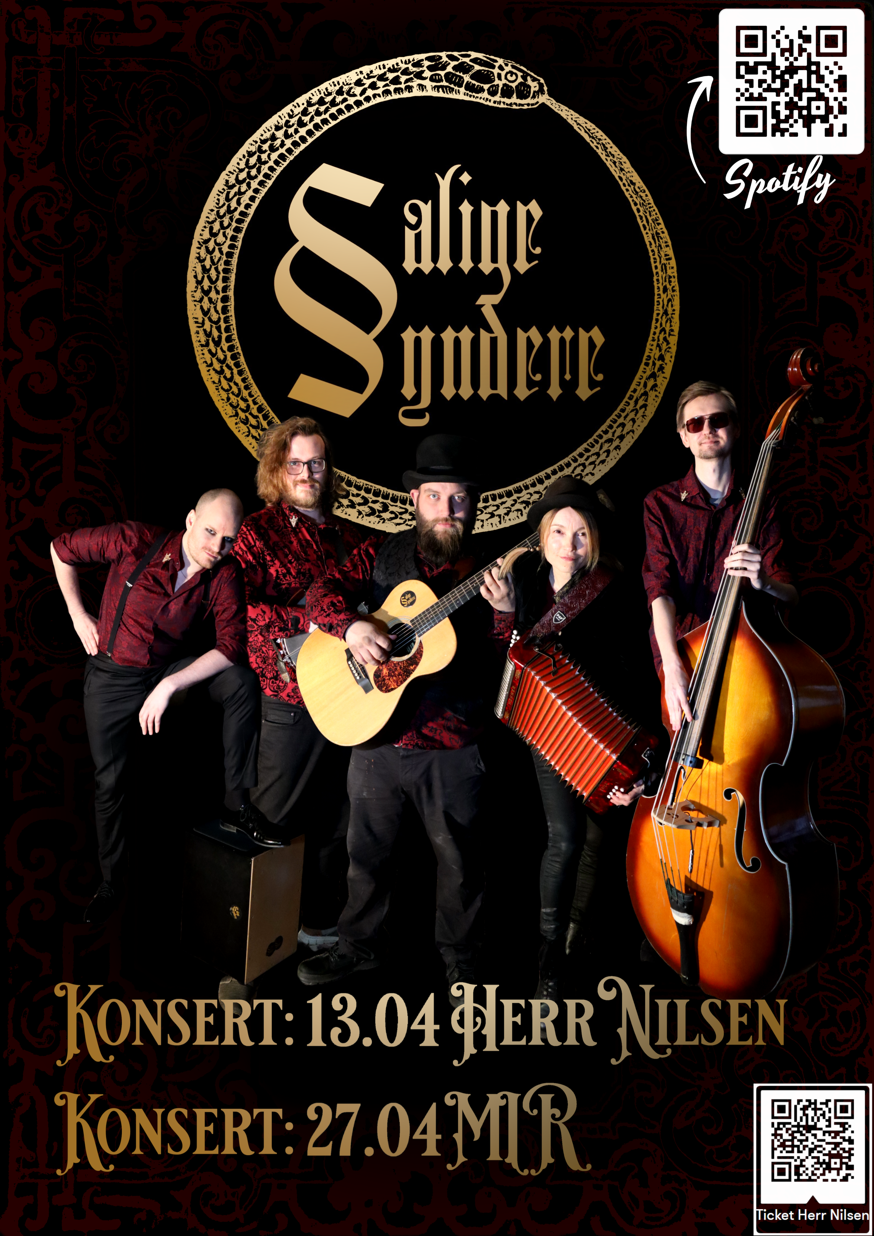 Salige Syndere Credits: