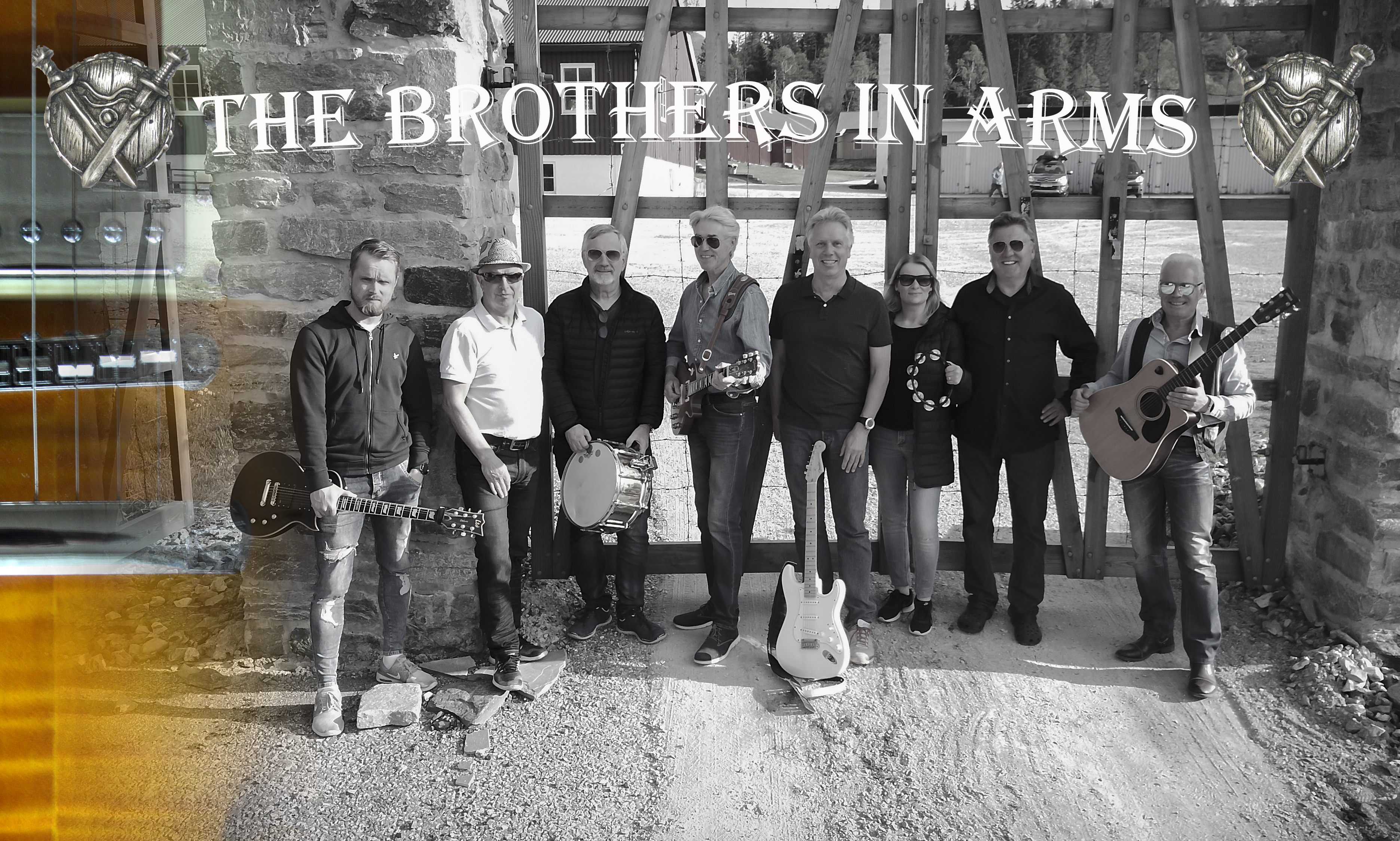 Book The Brothers in Arms Coverband fra Bergen med 8 medlemmer