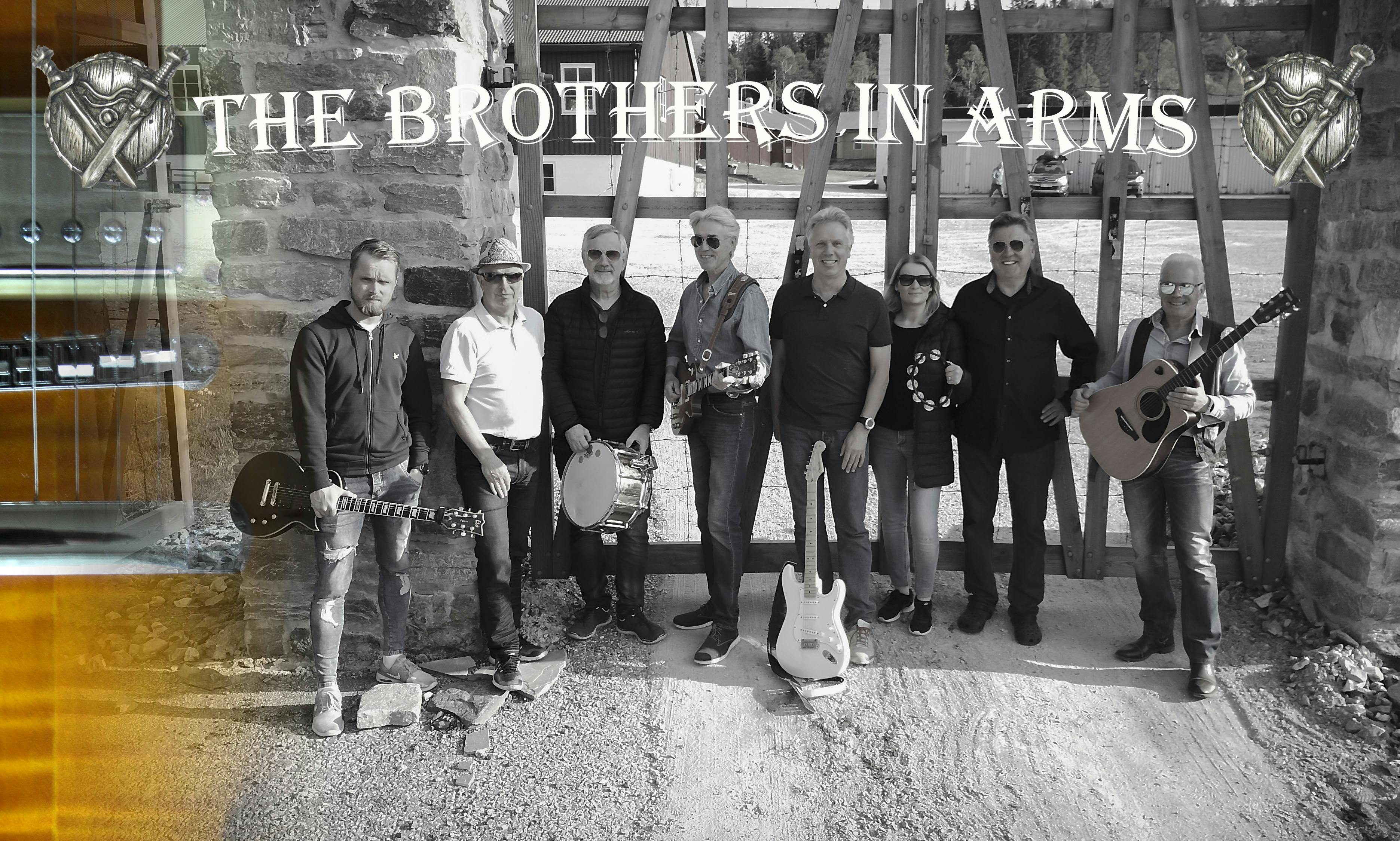 Book The Brothers in Arms Coverband fra Bergen med 8 medlemmer