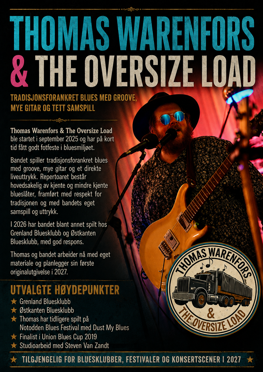 Thomas Warenfors & The Oversize Load Credits: